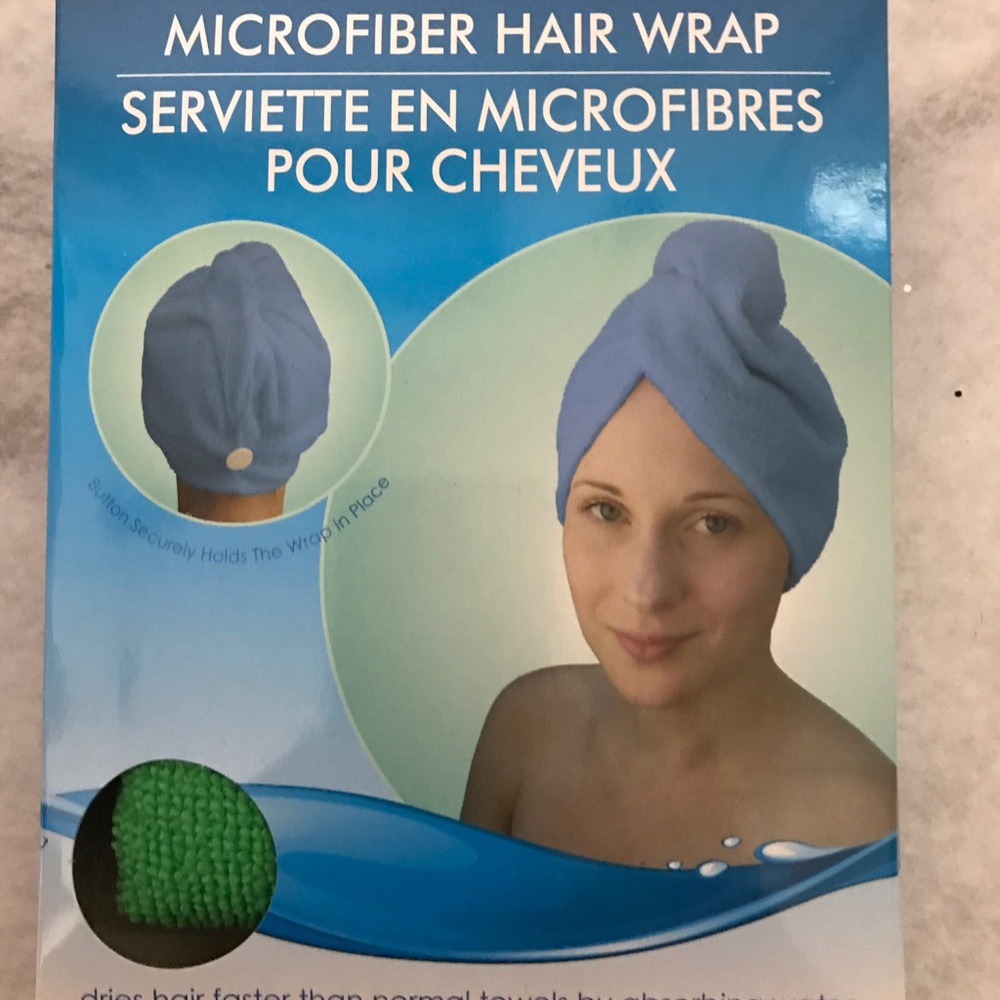 Microfiber hair wrap
